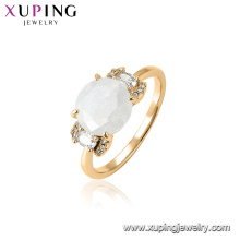 15455 xuping venta caliente último diseño de piedras preciosas funky anillo para las mujeres